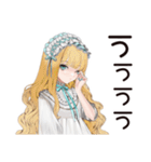 ゴシック＆ロリータガールの落選報告（個別スタンプ：18）