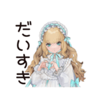 ゴシック＆ロリータガールの落選報告（個別スタンプ：40）