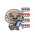 毎日使える目つきの悪いおじいちゃん（個別スタンプ：12）