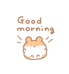 かわいいハムスターの英語（個別スタンプ：2）