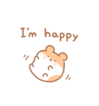 かわいいハムスターの英語（個別スタンプ：12）