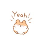 かわいいハムスターの英語（個別スタンプ：20）