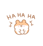かわいいハムスターの英語（個別スタンプ：21）