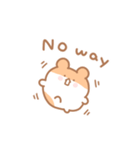 かわいいハムスターの英語（個別スタンプ：24）