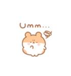 かわいいハムスターの英語（個別スタンプ：31）