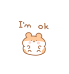 かわいいハムスターの英語（個別スタンプ：36）