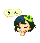 スペード帽の少女（個別スタンプ：2）