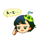 スペード帽の少女（個別スタンプ：5）