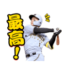 阪神タイガース ビジターユニフォームver.（個別スタンプ：3）