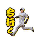 阪神タイガース ビジターユニフォームver.（個別スタンプ：7）