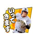 阪神タイガース ビジターユニフォームver.（個別スタンプ：26）