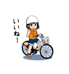 シェアサイクルPULCLE×松原ミホ コラボ（個別スタンプ：15）