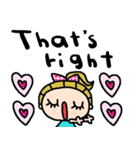 nenerin日常会話スタンプ336英語気遣い（個別スタンプ：21）