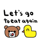 nenerin日常会話スタンプ336英語気遣い（個別スタンプ：22）