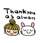 nenerin日常会話スタンプ336英語気遣い（個別スタンプ：23）