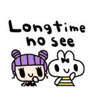 nenerin日常会話スタンプ336英語気遣い（個別スタンプ：28）