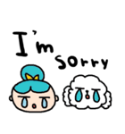 nenerin日常会話スタンプ336英語気遣い（個別スタンプ：30）