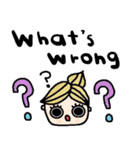 nenerin日常会話スタンプ336英語気遣い（個別スタンプ：35）
