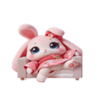 ピンクうさぎの崩壊日常（個別スタンプ：14）