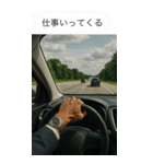ムキムキ写真添付ビッグスタンプ（個別スタンプ：6）