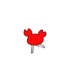 美脚ガニ（個別スタンプ：6）