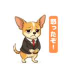 チワワの喜怒哀楽スタンプ1（個別スタンプ：2）
