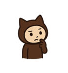 [アレンジ用]猫耳の男の子の感情（個別スタンプ：6）