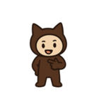 [アレンジ用]猫耳の男の子の感情（個別スタンプ：10）