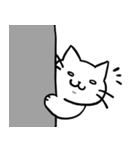 白目で頑張る猫その2（個別スタンプ：3）