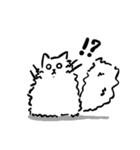 白目で頑張る猫その2（個別スタンプ：20）