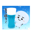 ゆきだるまの夏 水彩風（個別スタンプ：29）