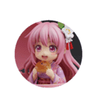 ピンクの精霊みなみちゃん第2弾（個別スタンプ：1）