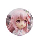 ピンクの精霊みなみちゃん第2弾（個別スタンプ：2）