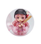 ピンクの精霊みなみちゃん第2弾（個別スタンプ：7）