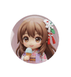 茶色い精霊みなみちゃんカプセルトイ（個別スタンプ：2）