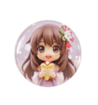 茶色い精霊みなみちゃんカプセルトイ（個別スタンプ：4）