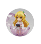 黄色い精霊みなみちゃんカプセルトイ（個別スタンプ：2）