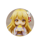 黄色い精霊みなみちゃんカプセルトイ（個別スタンプ：4）