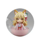 黄色い精霊みなみちゃんカプセルトイ（個別スタンプ：6）