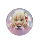 黄色い精霊みなみちゃんカプセルトイ（個別スタンプ：7）