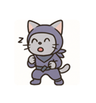 ねこ忍者(Ninja Cat)（個別スタンプ：5）