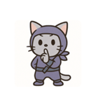 ねこ忍者(Ninja Cat)（個別スタンプ：7）