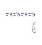 うさぎのヨガ-日本語（個別スタンプ：11）