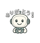 アキのロボちゃん2(挨拶編)（個別スタンプ：6）