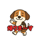 ごきげんビーグルの毎日スタンプ（個別スタンプ：8）