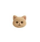 大人可愛い♡テディベアみたいなふわふわ猫（個別スタンプ：7）