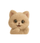 大人可愛い♡テディベアみたいなふわふわ猫（個別スタンプ：12）