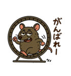 毎日使える⟡.·ポップなネズミ（個別スタンプ：9）
