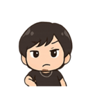 顎髭男性のスタンプ（個別スタンプ：2）