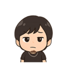 顎髭男性のスタンプ（個別スタンプ：3）